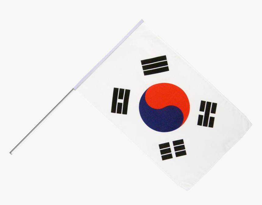 South Korea Hand Waving Flag - Transparent Korean Flag Png, Png Download, Free Download