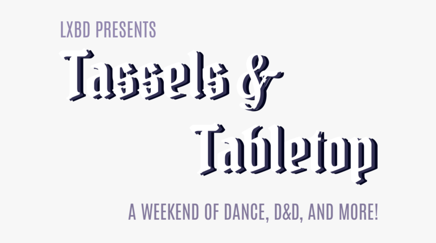 Tassels & Tabletop Png V4 - Calligraphy, Transparent Png, Free Download