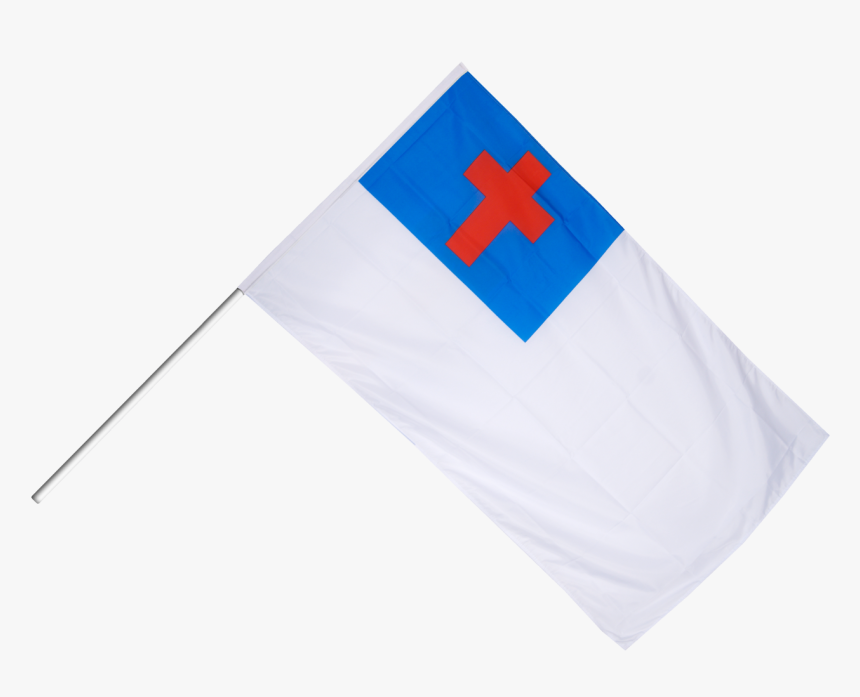 Christian Flag Hand Waving Flag - Flag, HD Png Download, Free Download