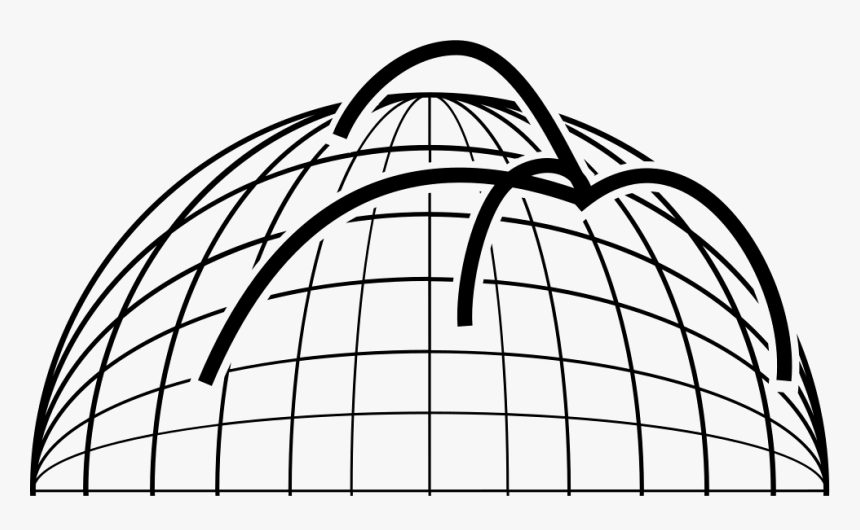 Data Analytics Lines On Spherical Grid - Icon, HD Png Download, Free Download