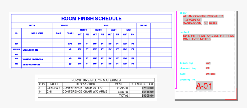 Attribute Values In Blocks - Autocad Attribute, HD Png Download, Free Download