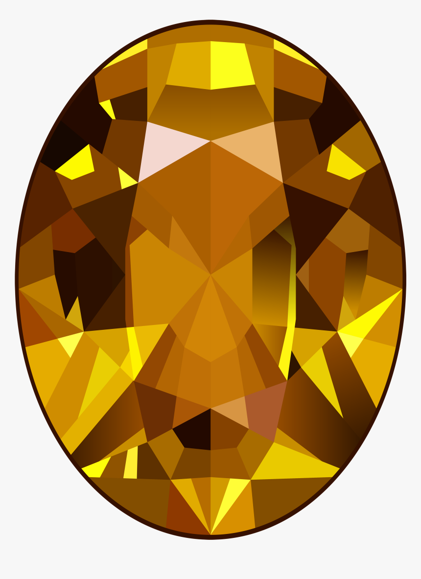 Yellow Gemstone Clipart, HD Png Download, Free Download