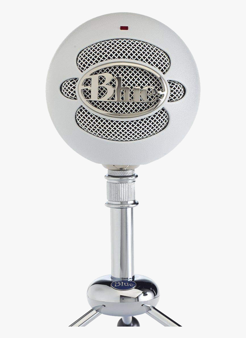 Snowball Blue Microphone - Blue Snowball Microphone Png, Transparent Png, Free Download