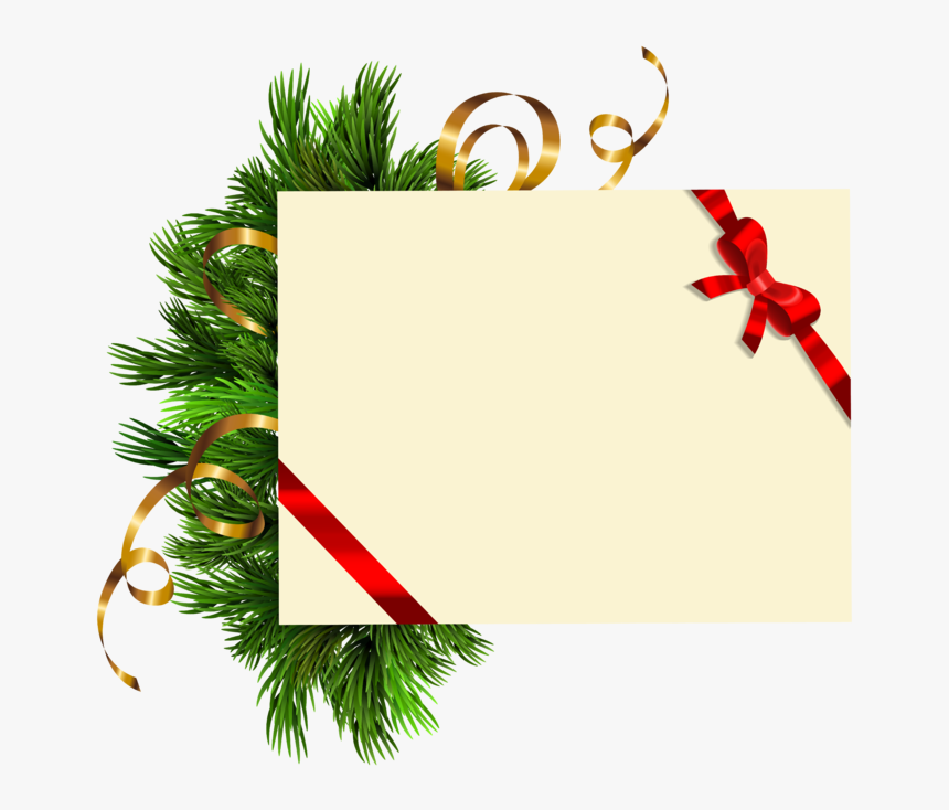 Blank Christmas Tag Png, Transparent Png, Free Download