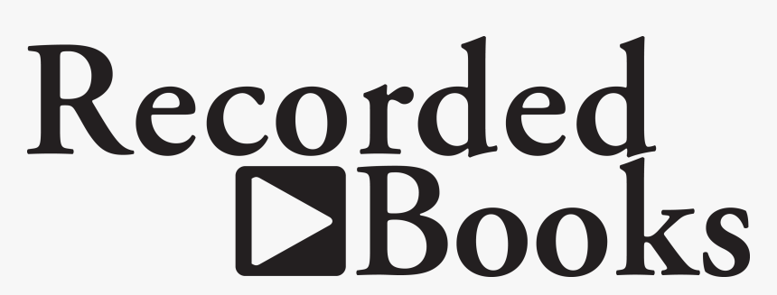 Black & White Recorded Books Stacked Logo - Black-and-white, HD Png Download, Free Download