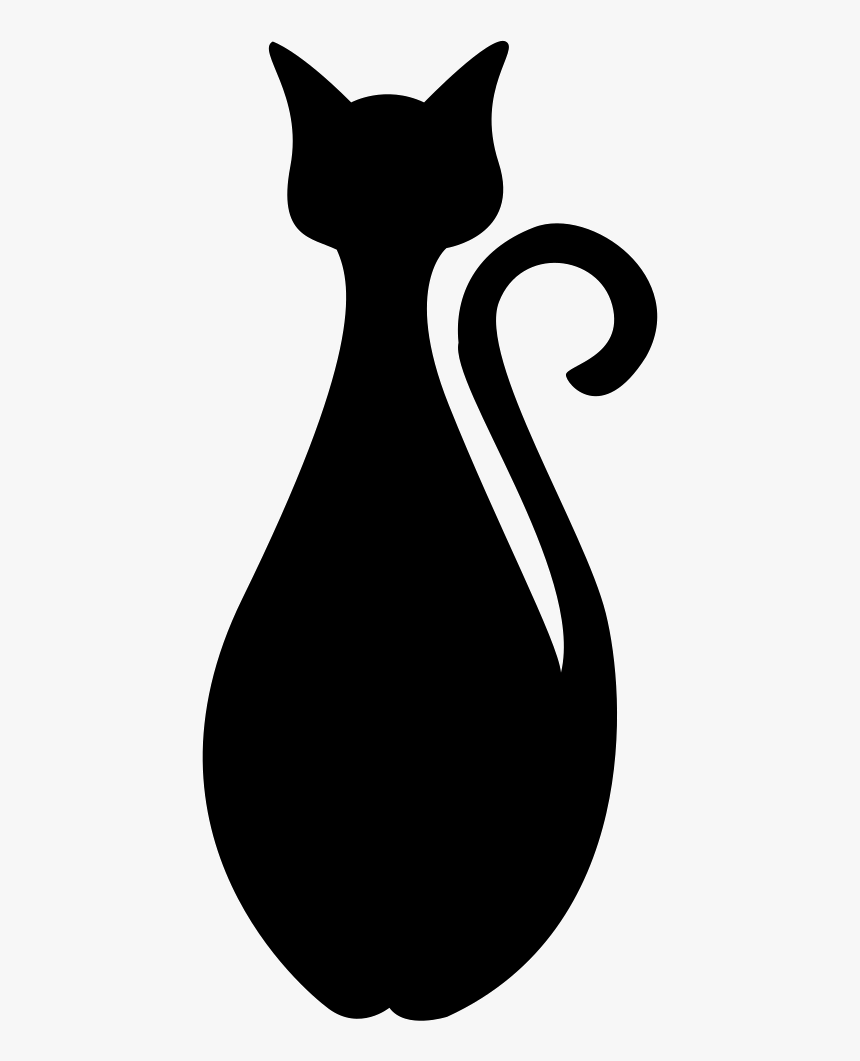 Black Cat Silhouette Royalty-free Clip Art - Cat Silhouette Svg Free