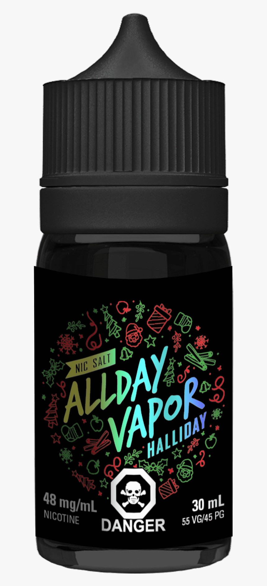 Salt Based E Liquids Halliday / 12mg/ml All Day Vapor - Magic Heat, HD Png Download, Free Download