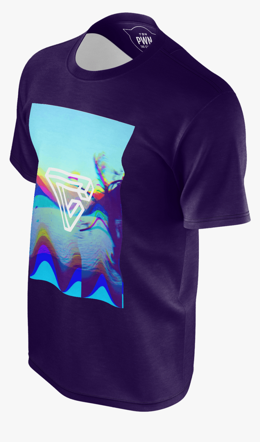 Glitch T-shirt - Active Shirt, HD Png Download, Free Download