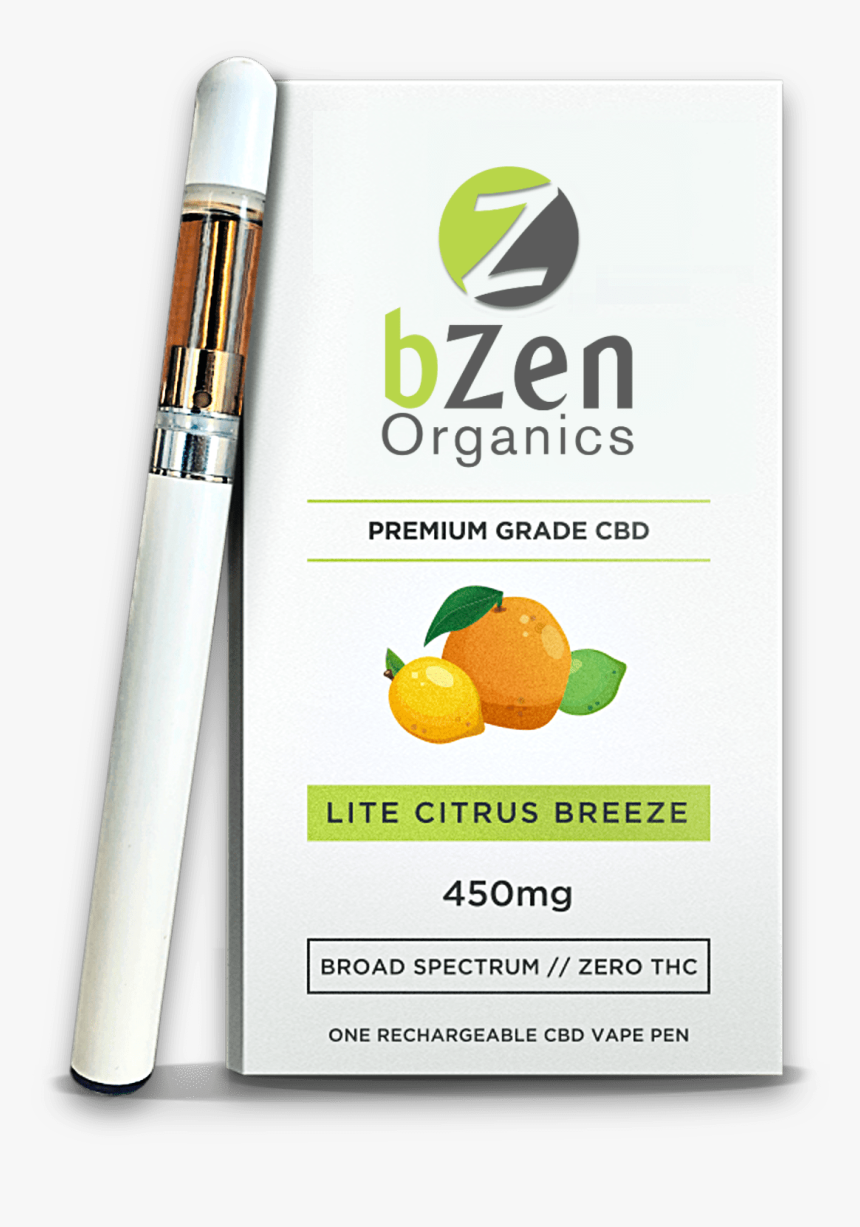 Cbd Vape Pen - Bitter Orange, HD Png Download, Free Download