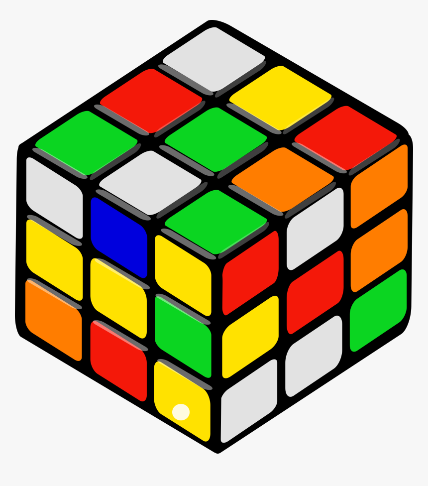 Rubix Cube Clipart, HD Png Download, Free Download