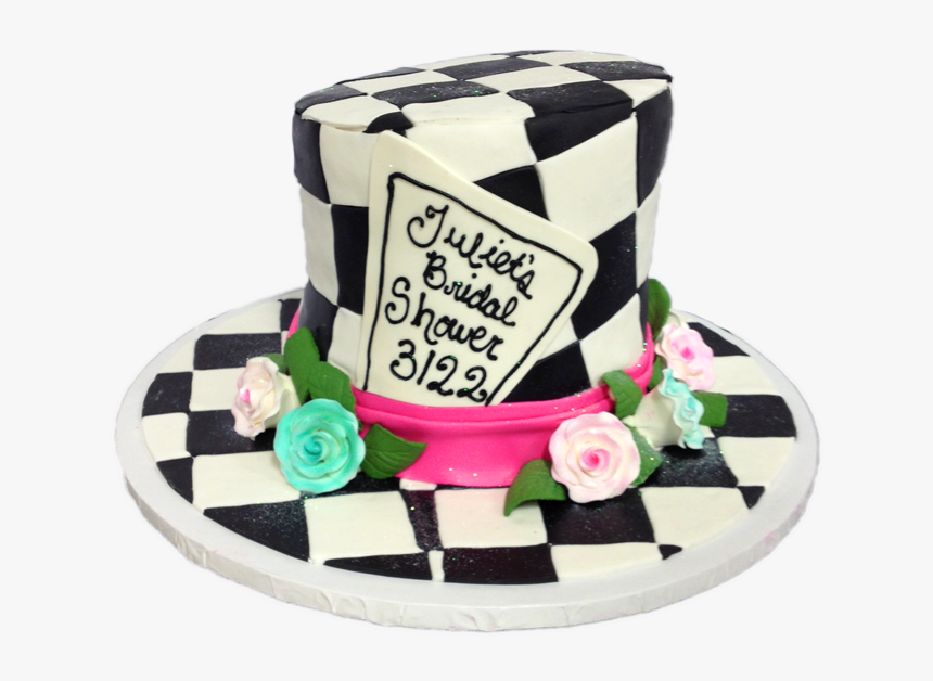 Mad Hatter Happybday Web - Cake Decorating, HD Png Download, Free Download