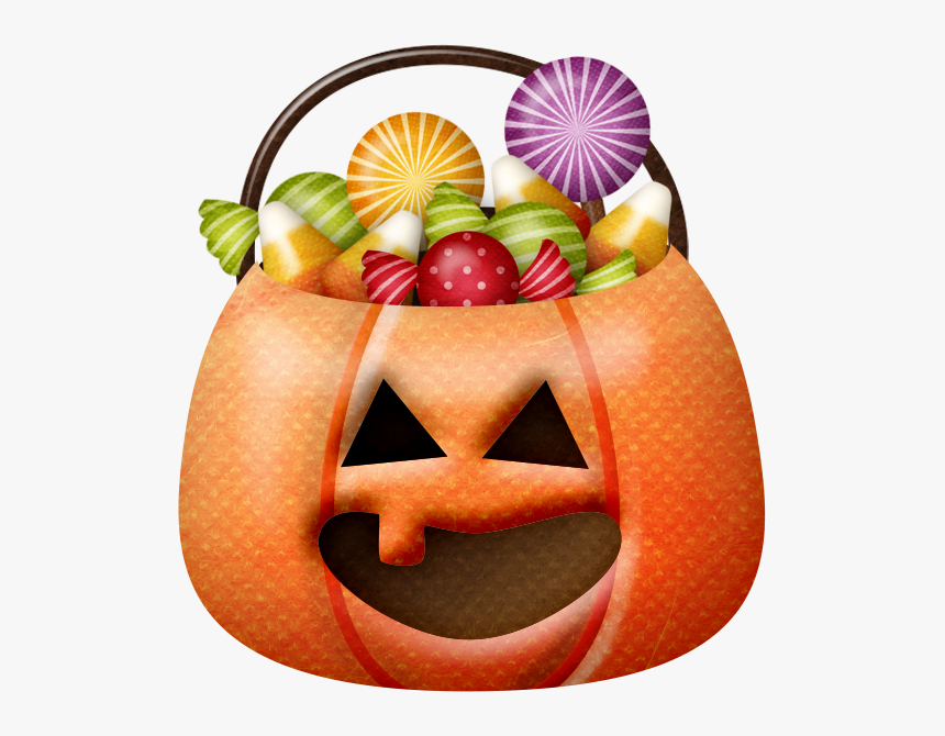 Cesta De Doces Halloween Png, Transparent Png, Free Download