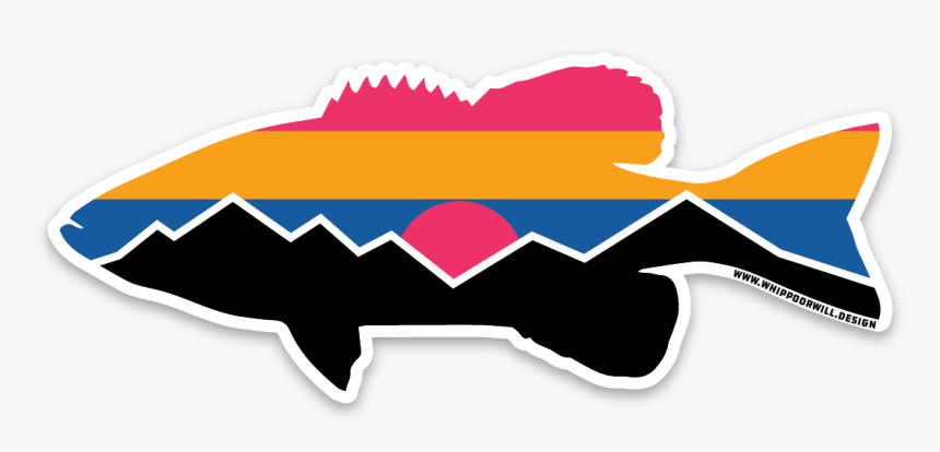 Sunset Bass Sticker , Png Download, Transparent Png, Free Download