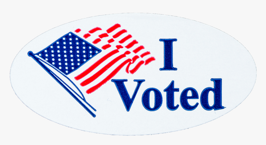 An I Voted Sticker - Printable I Voted Sticker, HD Png Download, Free Download