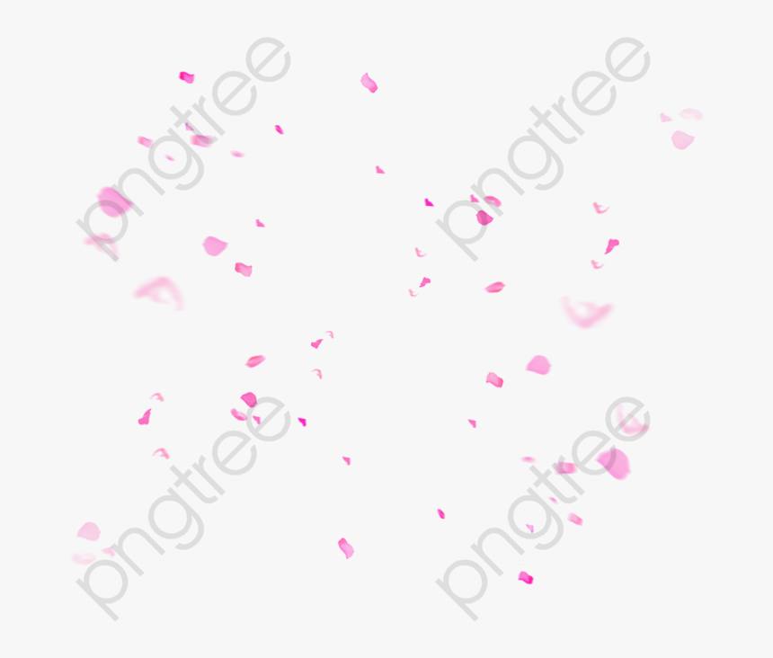 Pink Confetti Png - Circle, Transparent Png, Free Download