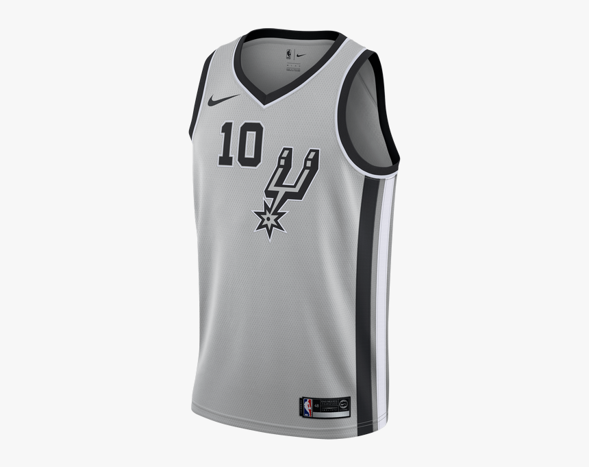 Nike Nba San Antonio Spurs Demar Derozan Swingman Jersey - Spurs Jersey Gray, HD Png Download, Free Download