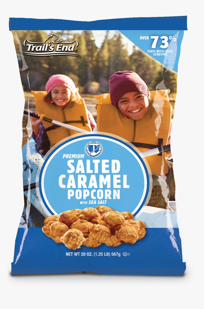 Trails End Salted Caramel Popcorn, HD Png Download, Free Download