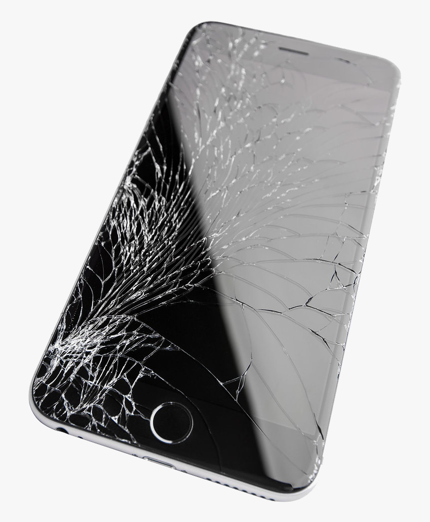 Iphone 8 Repair Screen Png Download Iphone 8 Plus Cracked Screen Black Transparent Png Kindpng