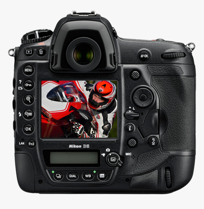 Nikon D5 Lcd Screen - Nikon D 5, HD Png Download, Free Download