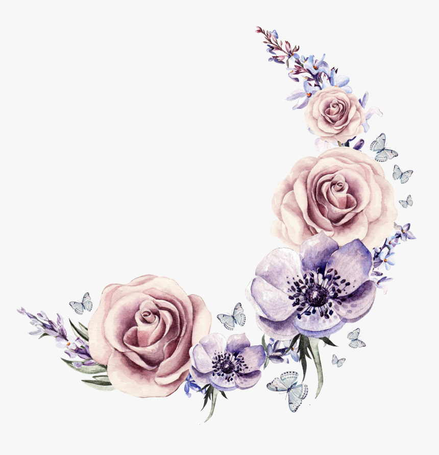 Flower Drawing Stock Illustration Cartoon - Cartoon Flower Wreath, HD Png Download, Free Download