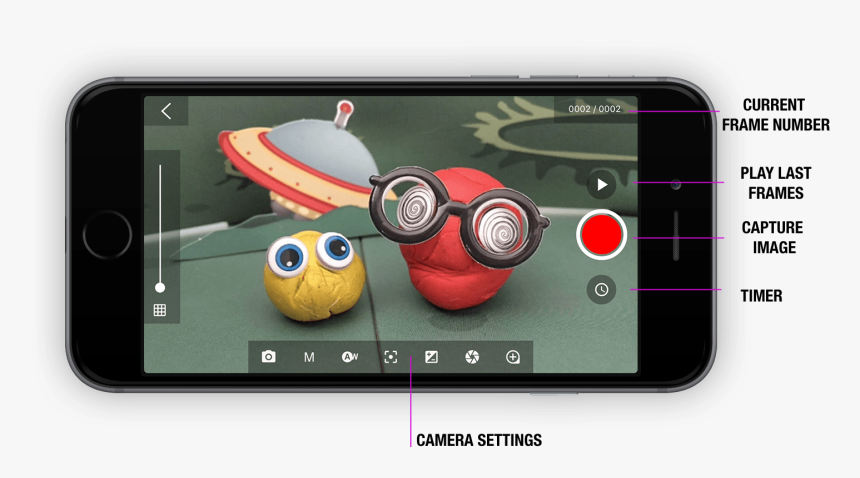 Support Stop Motion Studio - Stop Motion Studio App, HD Png Download, Free Download