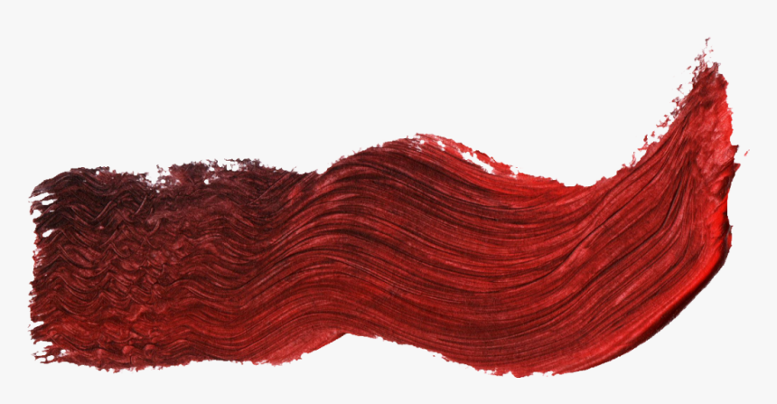 40 Paint Brush Stroke Vol - Red Hair, HD Png Download, Free Download