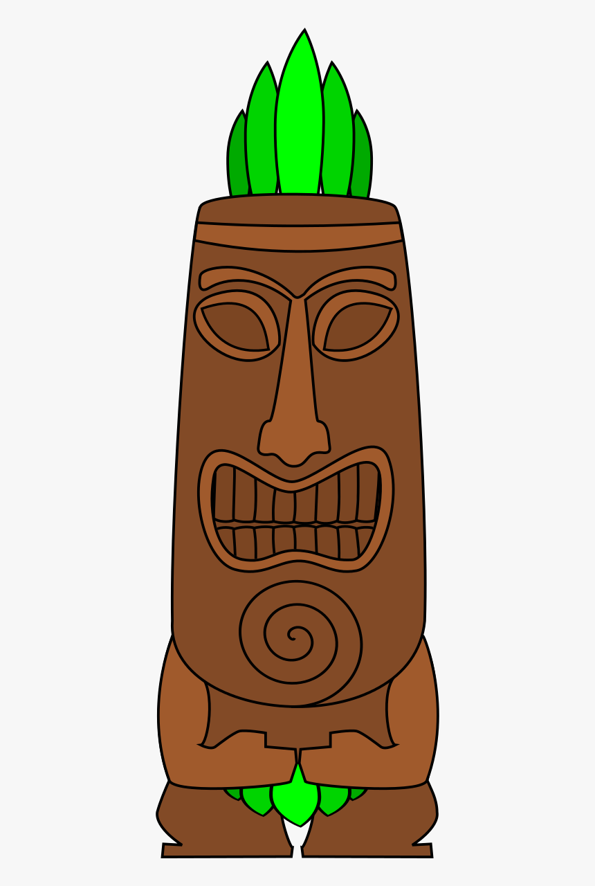 Tiki Pictures - Tiki Guy Clipart Transparent Background, HD Png Download, Free Download