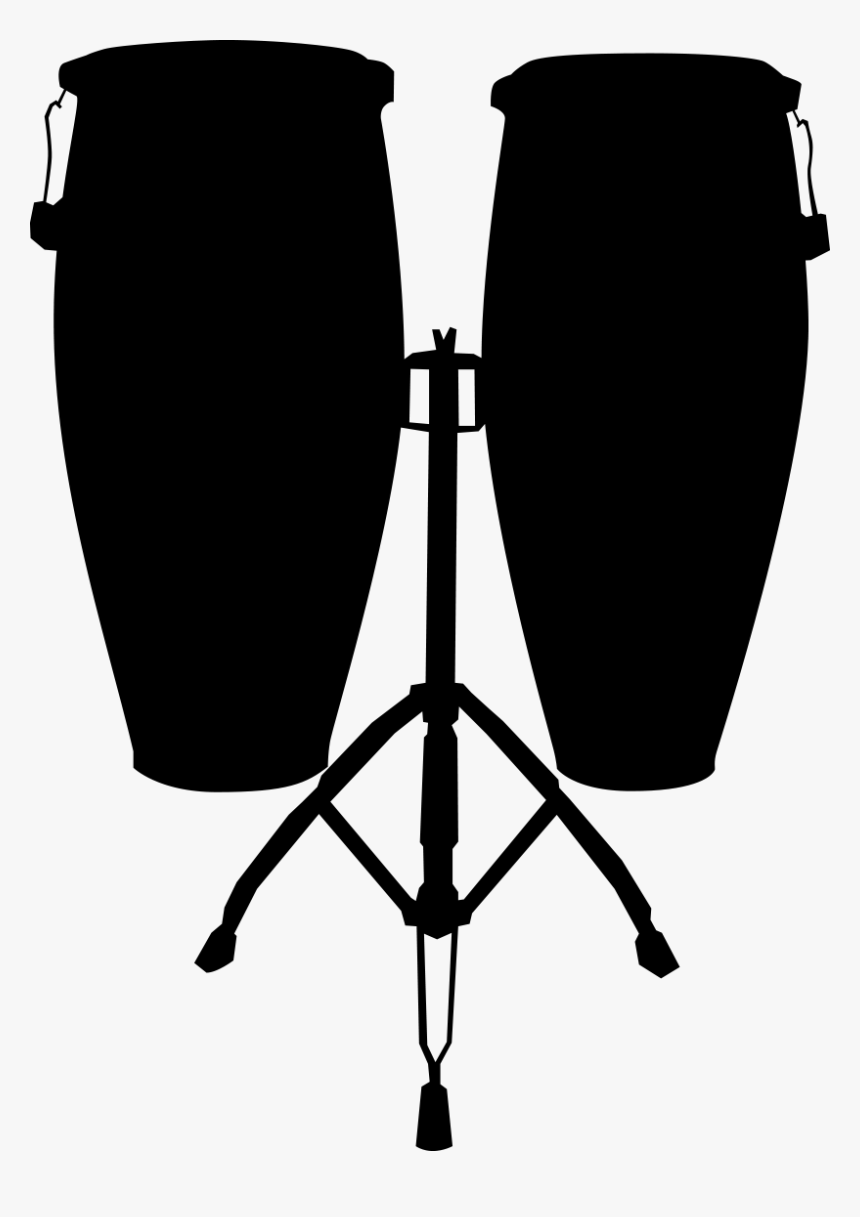 Imágenes De Instrumentos » Congas - Conga Silhouette Png, Transparent Png, Free Download