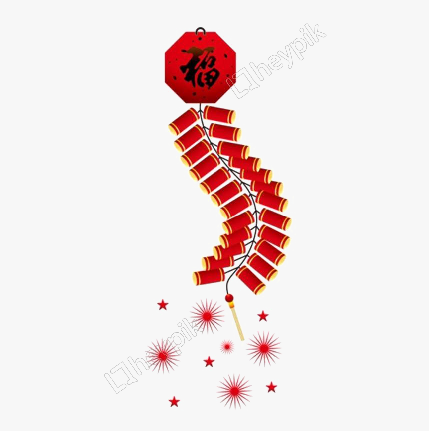 Firecrackers Png Image - Transparent Chinese New Year Icon, Png Download, Free Download