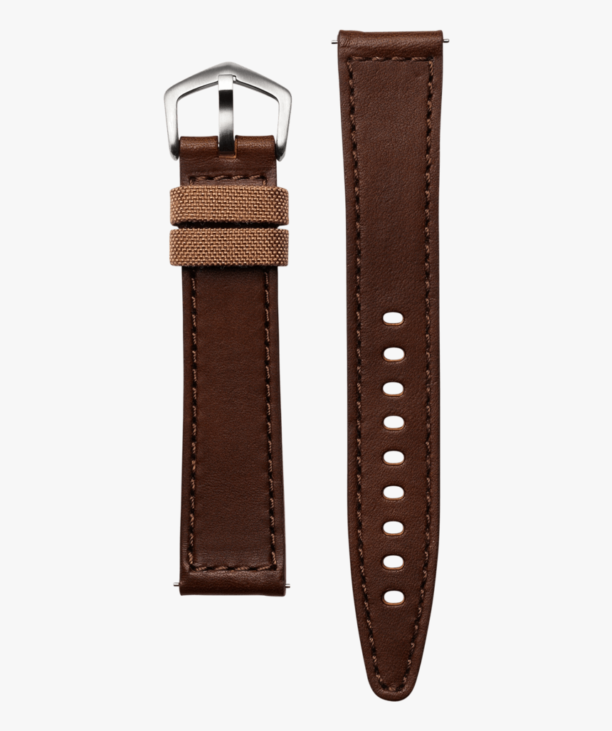 Rjm Aged Dark Brown Leather 20mm - Strap, HD Png Download, Free Download