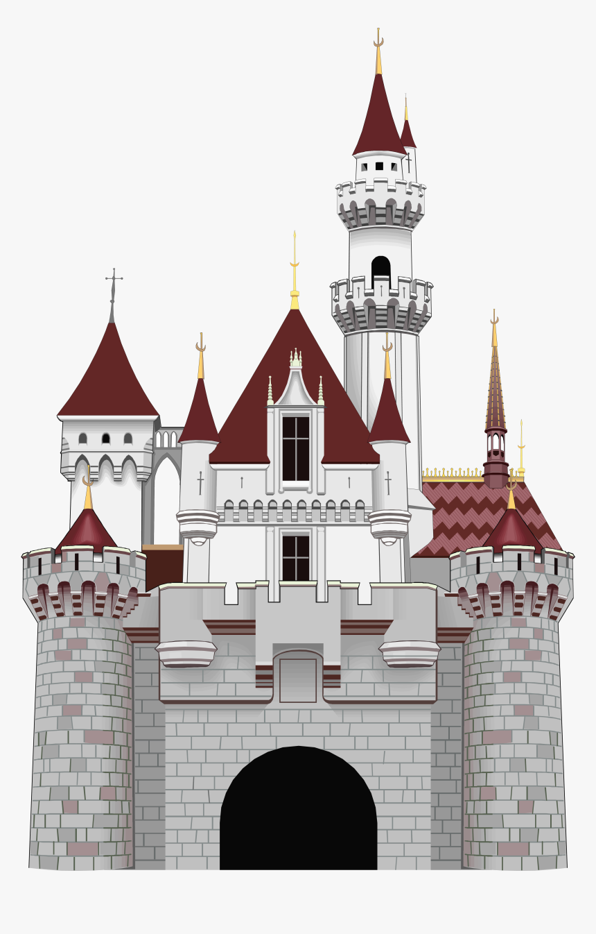 Princess Clipart Tower - Castle Clipart Transparent Background, HD Png Download, Free Download