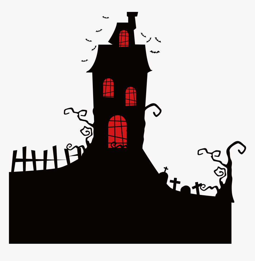 Halloween Spooky Castle Png Download - Halloween Castle Png, Transparent Png, Free Download