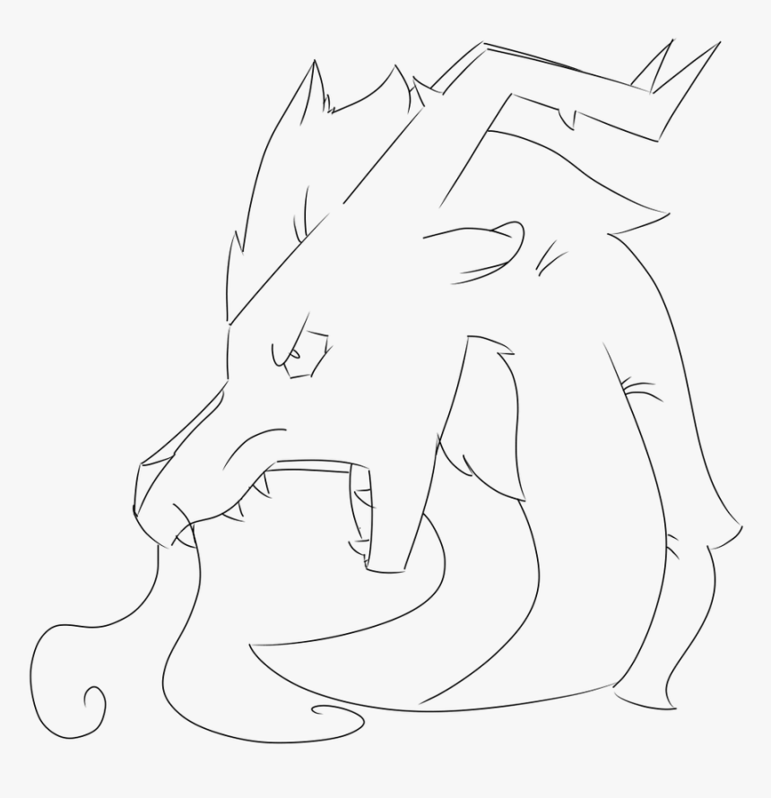 Angry Boi Base By Oxyzee Dcyzo2r-pre - Line Art, HD Png Download, Free Download