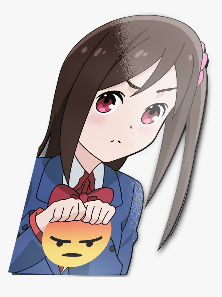 Transparent Angry Face Meme Png - Bocchi Mad, Png Download, Free Download