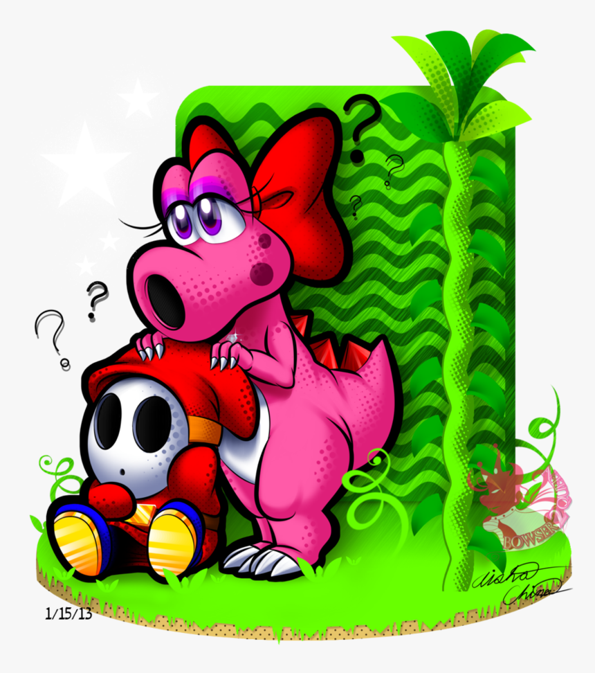 Shy Guy & Birdo - Birdo And Shy Guy, HD Png Download, Free Download