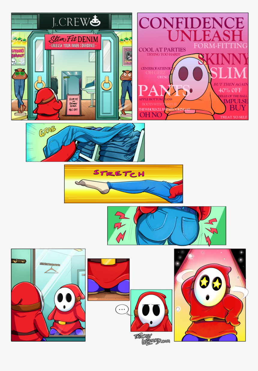 Shy Guy Adventures One Leg At A Time - Shy Guy Comic, HD Png Download, Free Download