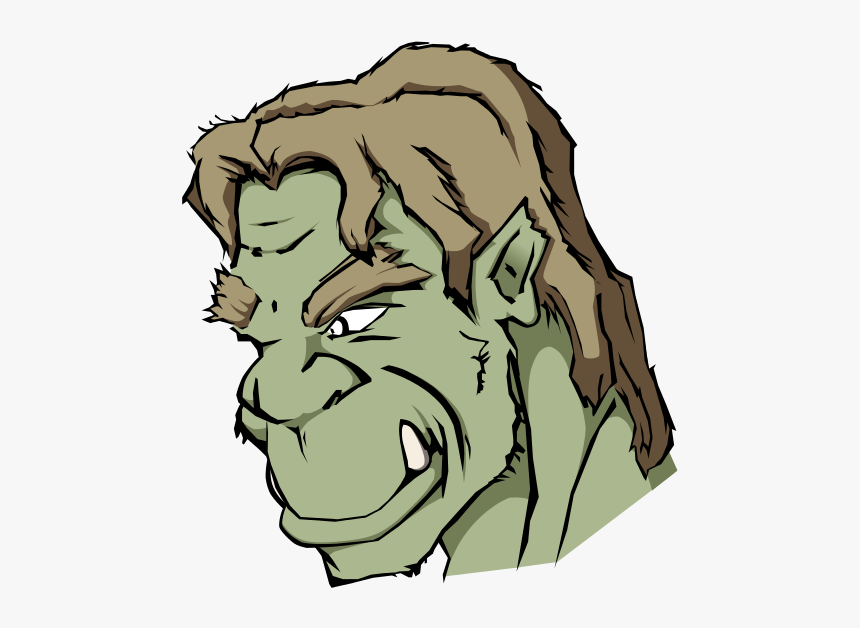 File - Orc - Svg - Orc Svg, HD Png Download, Free Download