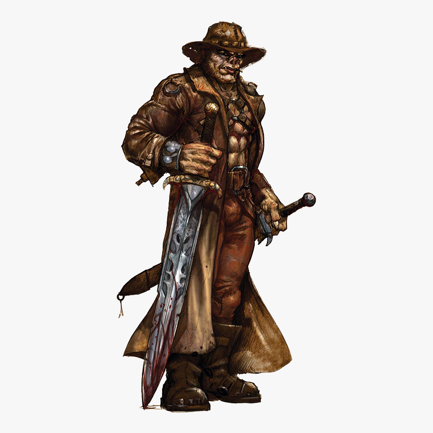 Dungeons And Dragons Half Orc Barbarian, HD Png Download, Free Download
