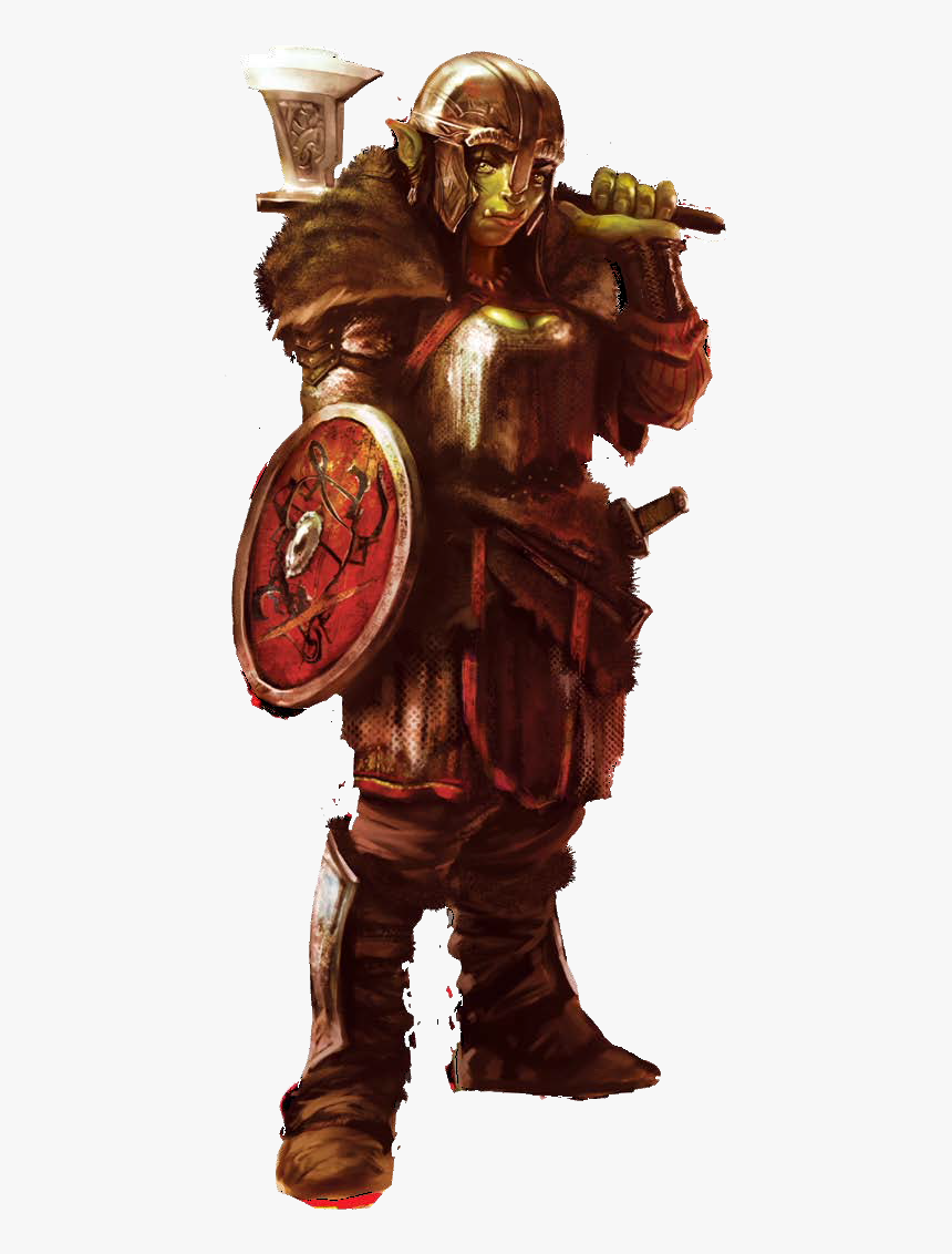 Dark Fighter Half Orc, HD Png Download, Free Download