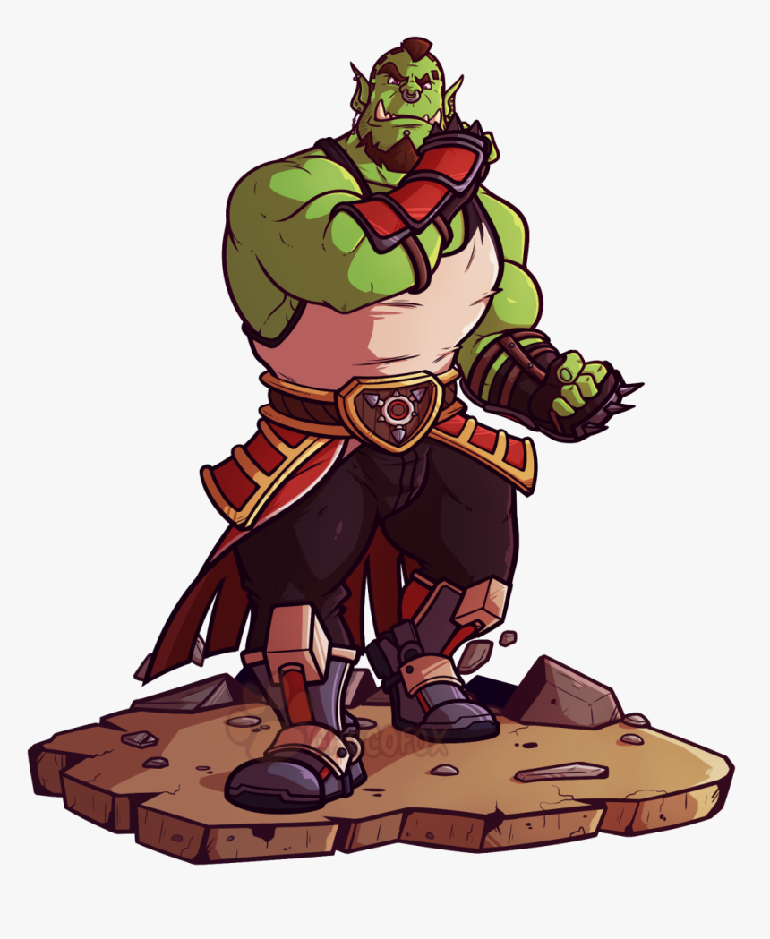 A Wild Orc Appears - Cartoon, HD Png Download, Free Download