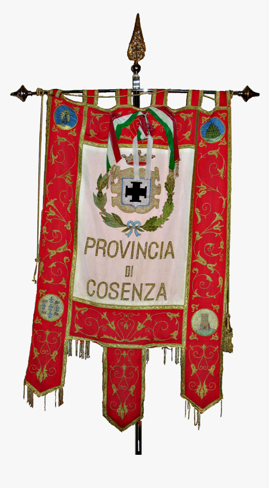 Provincia Di Cosenza-gonfalone - Banner, HD Png Download, Free Download