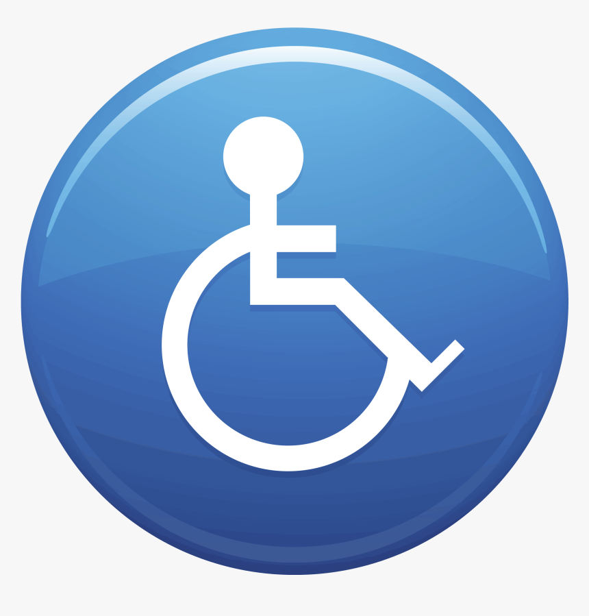 Gebotsschild Rollstuhl, HD Png Download, Free Download