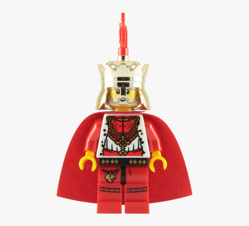 Lego Lion King With Gold Crown And Red Cape Minifigure - Lego Red Lion King, HD Png Download, Free Download