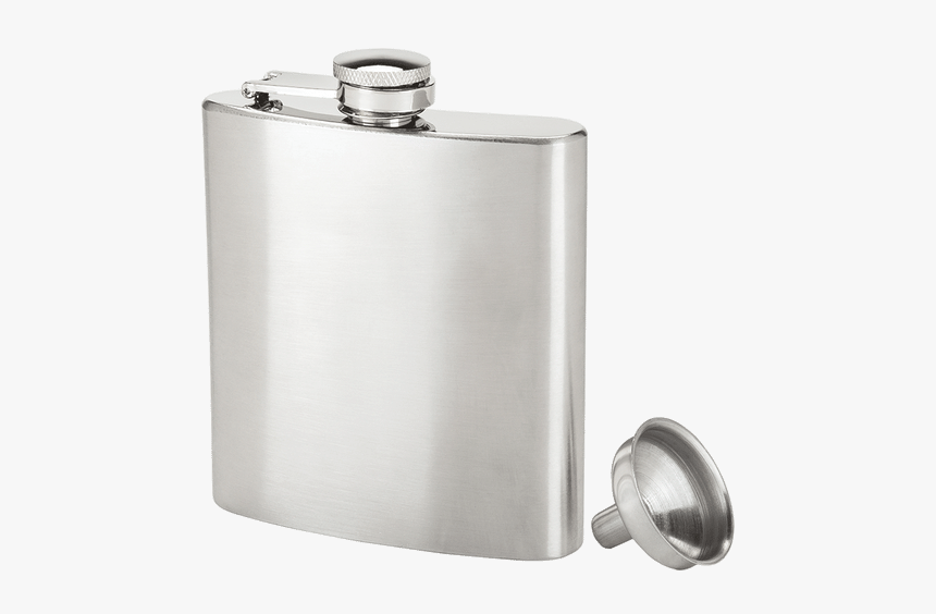 Ss Flask 6oz - Bottle, HD Png Download, Free Download