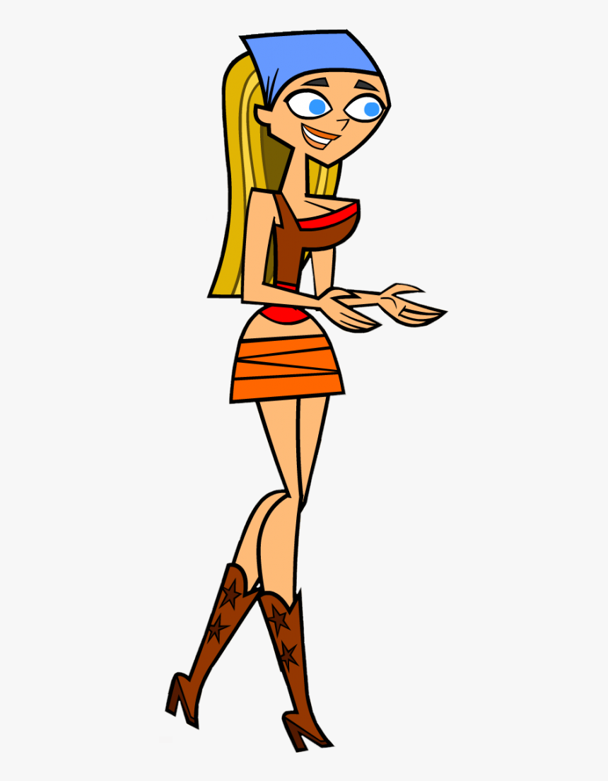 Total Drama Lindsay Hands Outstretched - Total Drama Characters Lindsay, HD Png Download, Free Download