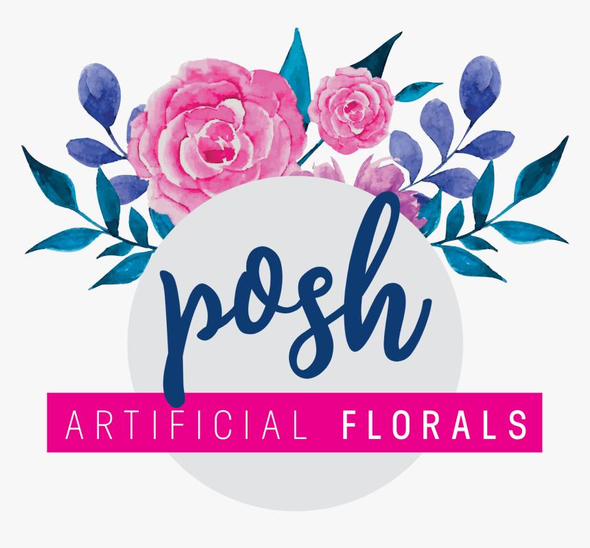 Posh Artificial Florals-logo - Hybrid Tea Rose, HD Png Download, Free Download