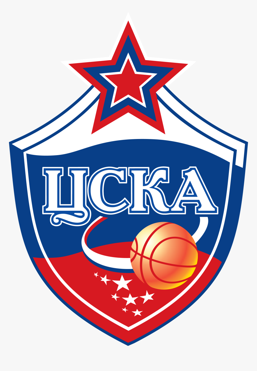Vector Emblem Of The Basketball Club Cska, HD Png Download, Free Download