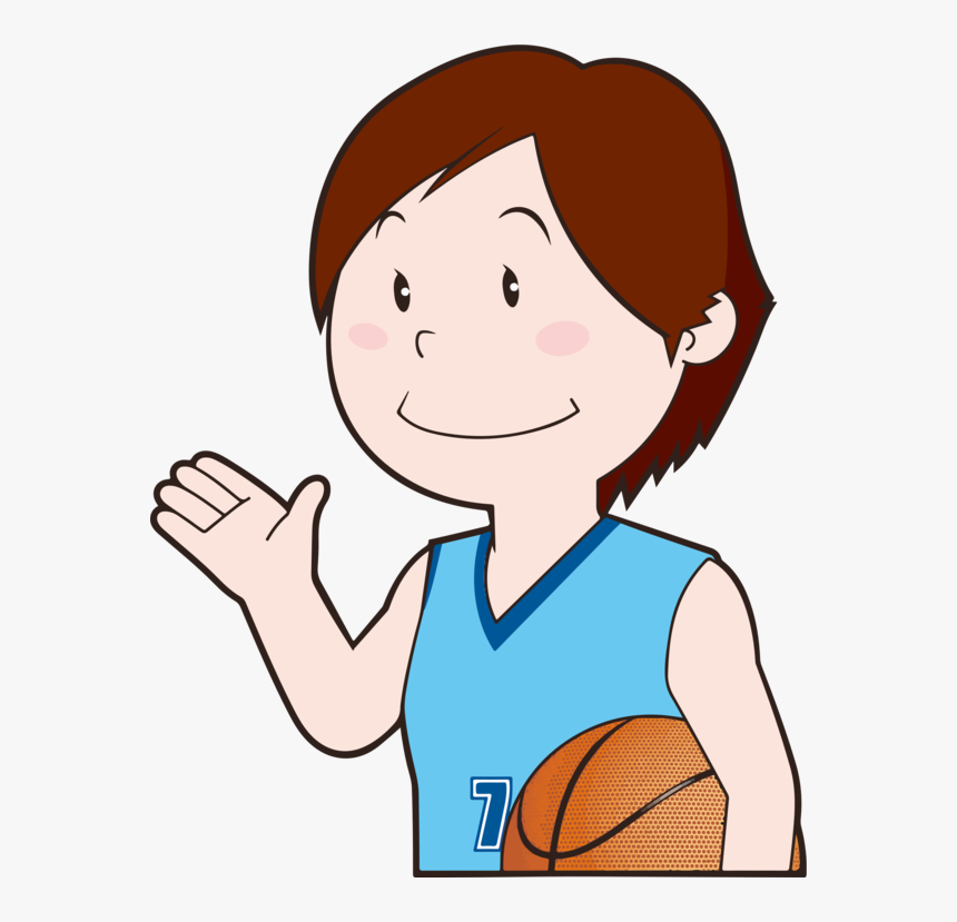 Style,basketball,thumb - 男子 学生 イラスト, HD Png Download, Free Download