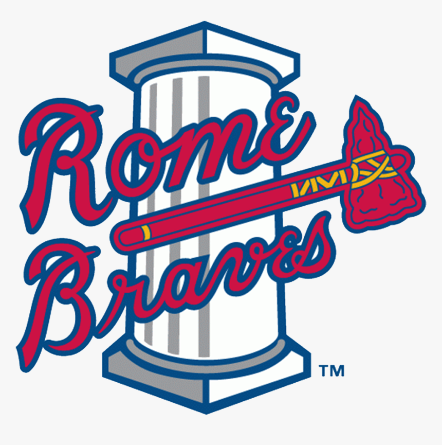 Rome Braves Logo - Rome Braves Logo Png, Transparent Png, Free Download