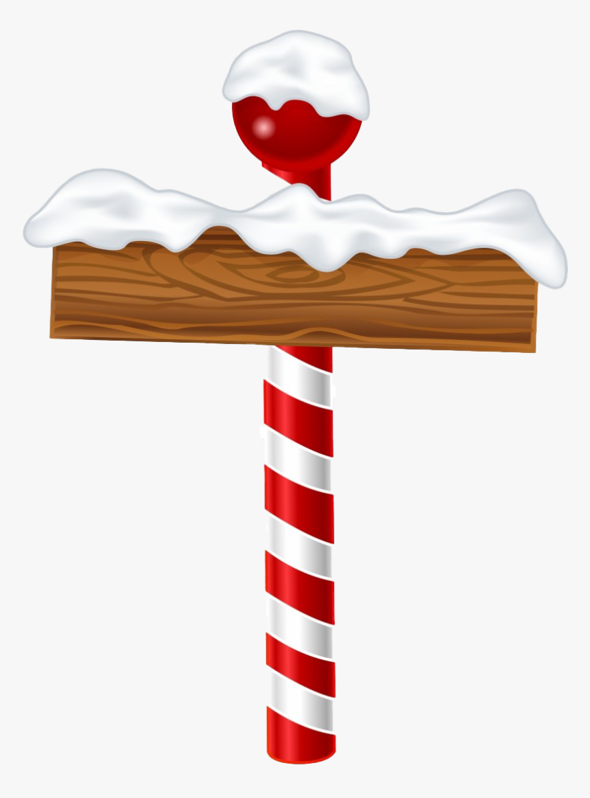 North Pole Sign Png Image - Christmas Sign Clip Art, Transparent Png, Free Download